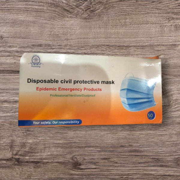 50 pieces disposable protective mask