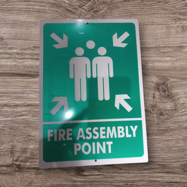 Fire Point Assembly Signage (Reflective)