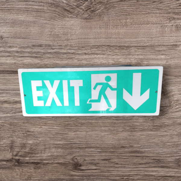 Top Quality Reflective Exit Signage